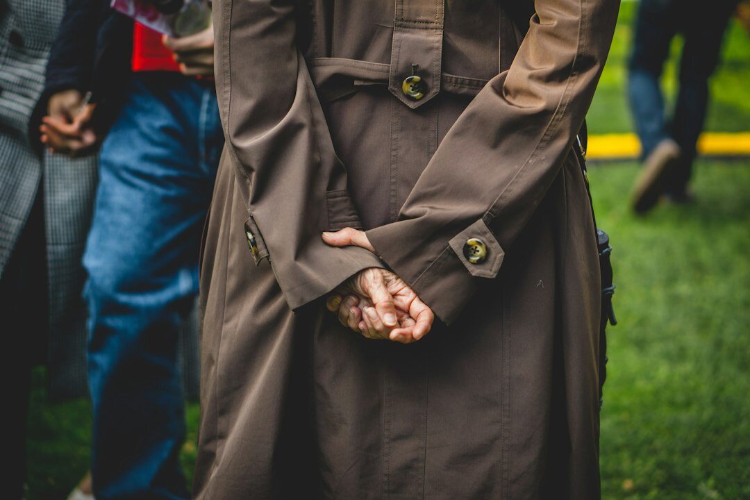 detective in trench coat