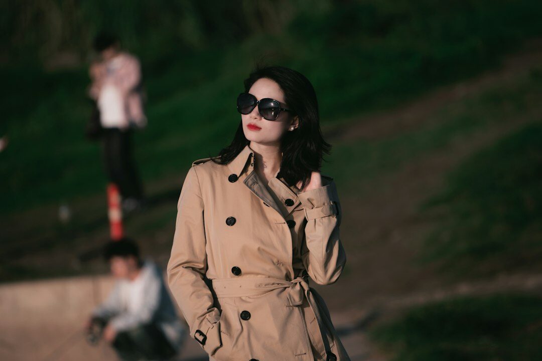 detective in trench coat